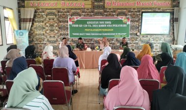 Satgas TMMD Kodim 0301/Bersama Dinas Berikan Penyuluhan Ternak Pada Masyarakat