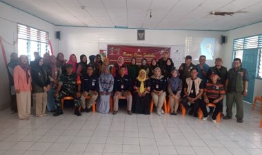 Babinsa Kodim 0301/Pbr Hadiri Rapat Pleno DPHP