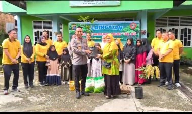 Intelijen Bukan Hanya Pengamanan: Sat Intelkam Polres Kampar Buktikan dengan Aksi Humanis di Hari Jadi!"