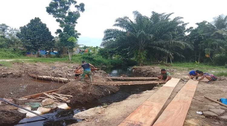 Pemasangan Mal Pondasi Jadi Fokus Pekerjaan Pembangunan Jembatan Garuda Hari Ini