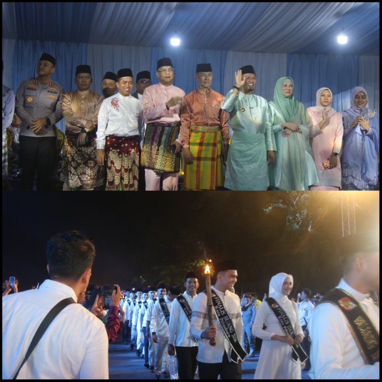 Dandim 0301/Pekanbaru Hadiri Pawai Malam Takbir Idul Adha 1447 H