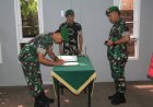 Dandim 0301/Pekanbaru Pimpin Laporan Korps Perwira Pindah Satuan dan Sertijab Danramil
